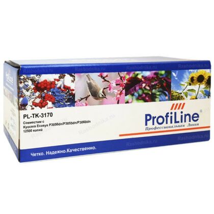 Тонер-картридж Kyocera TK-3170 Profiline 12500с (c чипом) (Ecosys p3050dn/ p3055dn/ p3060dn)