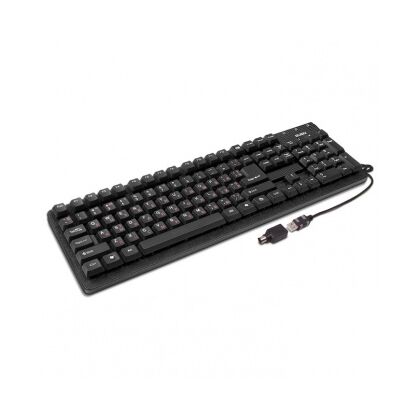 Клавиатура Sven Standard 301, проводная, USB+PS/ 2, черный (SV-0310301PUB)