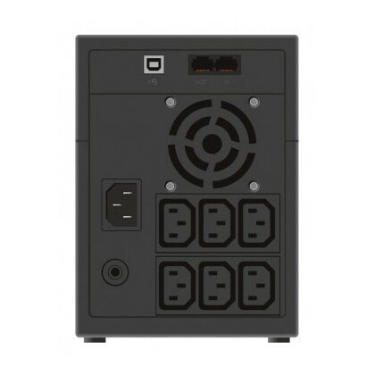 ИБП Ippon Back Basic 2200 ВА/ 1320 Вт, 6*IEC 320 C13 (компьютерный), AVR, USB, RJ45 ( Аккумулятор 12 V/ 9,0 Ah*2)