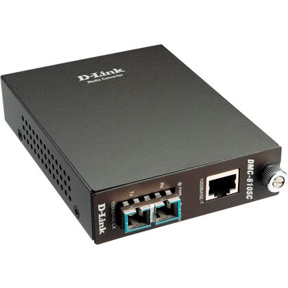 Медиаконвертер D-Link 1000Base-T в 1000Base-LX sm (10km, SC) (DMC-810SC/ B9A)