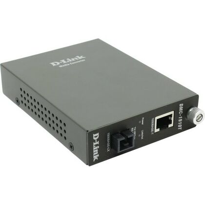 Медиаконвертер D-Link 1G UTP в 1G SM Single Fiber (15km, 1xSC) (DMC-1910T/ A9A)