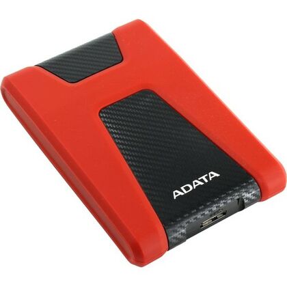 Внешний жесткий диск 2.5" 2Tb AData HD650 USB 3.0 Красный (AHD650-2TU31-CRD)