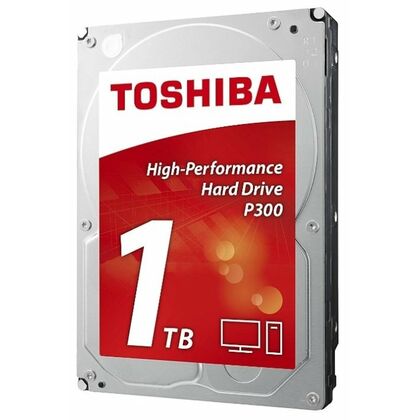 Жесткий диск HDD 3.5" SATA: 1000 Гб Toshiba [7200 rpm, 64 Мб, Sata 3 (6 Gbit/ s)] HDWD110UZSVA