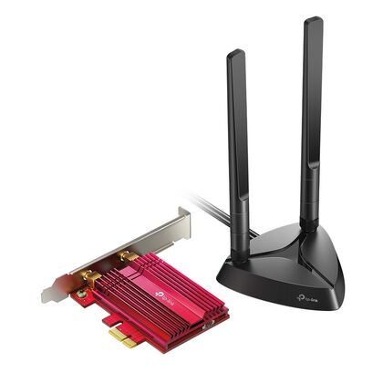 Сетевая Карта WiFi: Tp-Link ARCHER TX3000E [Wi-Fi 6, PCI Express, IEEE 802.11ac/ a/ b/ g/ n, 574Mbps/ 2402Mbps, Bluetooth 5.0]