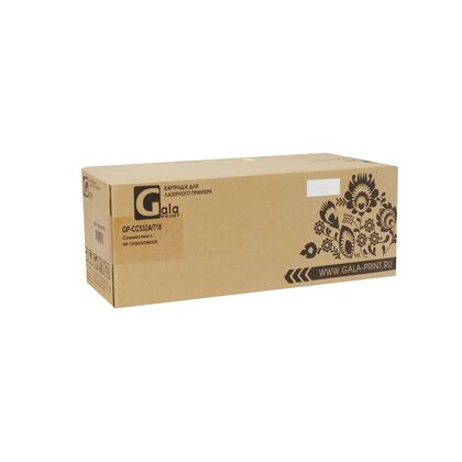Картридж HP CLJ CC532A/ Canon 718 Yellow GalaPrint 2800стр. (CP2025n/ CP2025dn/ CP2025x/ CM2320n/ CM2320nf/ CM2320fxi/ Canon LBP-7200C/ MF8350CDN)