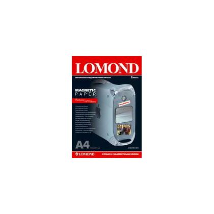 Фотобумага Lomond магнитный, матовая, A4 (210x297мм), 660 гр/ м2, 2л (2020346) для струйной и лазерной печати