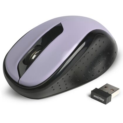 Мышь Smartbuy SBM-597D-B оптическая, беспроводная, USB/ Bluetooth, фиолетовый (SBM-597D-B)