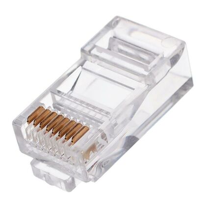 Коннектор RJ-45 Cat5e 6U неэкранированный Gembird (PLUG3UP6/ 5) упаковка 100 шт