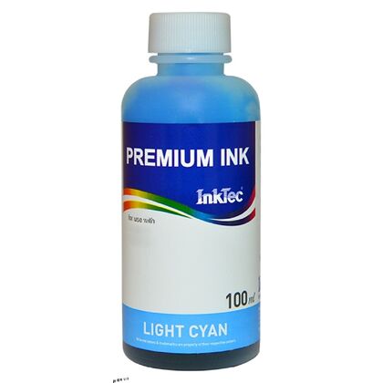 Чернила Canon (C908-100MLC) CLI-8PC/ CLI-8PM/ CL-52, Light Cyan, Dye, 100 мл, InkTec
