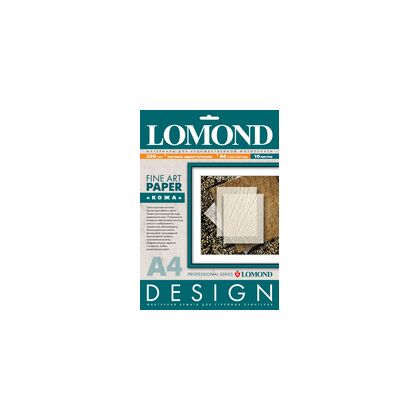 Фотобумага Lomond Кожа/ Leather, односторонняя, матовая, A4, 200 гр/ м2, 10л (0917041) для струйной печати