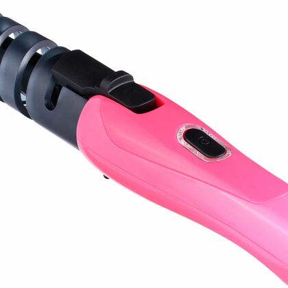 Щипцы для завивки волос Starwind SHE6501 розовый ( 25 Вт, покрытие - керамика, количество режимов - 1)