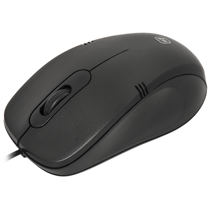 Мышь Defender MM-930 оптическая, проводная, USB, офисная, черный (52930)