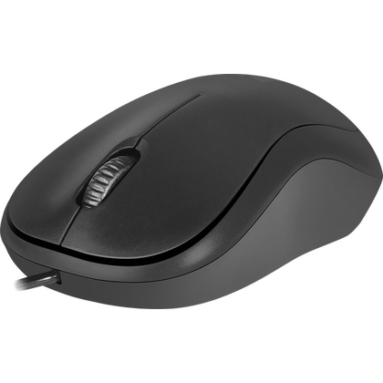 Проводная оптическая мышь Defender Patch MS-759 черный,3 кнопки,1000 dpi