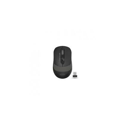 Мышь A4Tech Fstyler FG10S оптическая, беспроводная, USB, офисная, бесшумный клик, черный/ серый (FG10SBG)