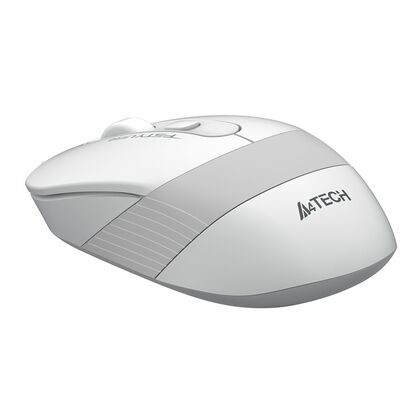 Мышь A4Tech Fstyler FM10 оптическая, проводная, USB, офисная, бело-серый (FM10 WHITE)