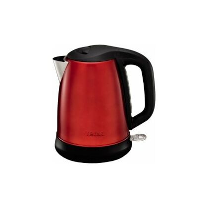 Чайник электрический Tefal KI270530 1.7 л, 2400 Вт, красный (корпус - металл)