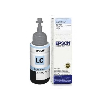 Чернила Epson C13T67354A Light Cyan 70 мл. L800