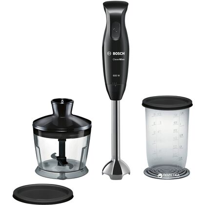 Блендер погружной Bosch MSM2620B 600 Ватт черный