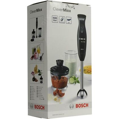 Блендер погружной Bosch MSM2620B 600 Ватт черный