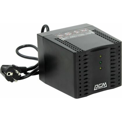 Стабилизатор PowerCom TCA-3000 BL 3000 ВA/ 1500 Вт 4*Schuko (Euro)