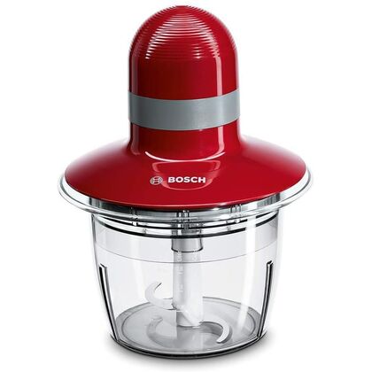 Измельчитель Bosch MMR08R2 красный (400 Вт, объем - 800 мл, скоростей - 1)