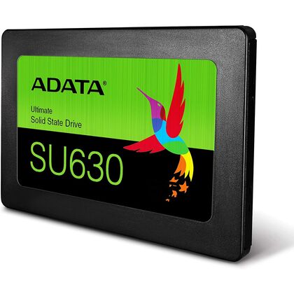 Твердотельный накопитель SSD 2.5" SATA: 960 ГБ AData SU630 QLC [Скорость чтения/ записи: 520 МБ/ с/ 450 МБ/ с] ASU630SS-960GQ-R