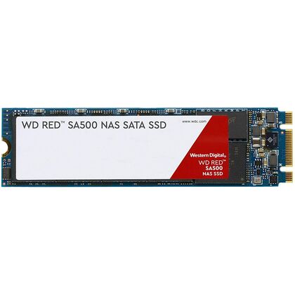 Твердотельный накопитель SSD 2280 M.2: 500 ГБ WD Red TLC [Скорость чтения/ записи: 560 МБ/ с/ 530 МБ/ с] WDS500G1R0B