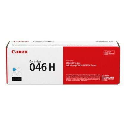 Картридж Canon 046C H (cyan) [для i-SENSYS MF732/ 734/ 735, LBP653/ 654] 5K (1253C002)