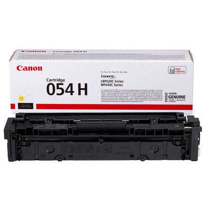 Картридж Canon 054H Y Желтый 2300 стр. для MF641/ 643/ 645, LBP621/ 623  (3025C002)