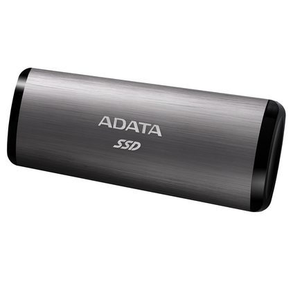 Внешний жесткий диск SSD 256 Gb AData SE760 External USB Type-C Черный с серым (ASE760-256GU32G2-CTI)