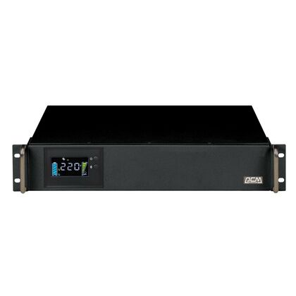 ИБП PowerCom King Pro RM 1500 ВА/ 900 Вт, 6*IEC 320 C13 (компьютерный), AVR, RS-232, USB ( Аккумулятор 12 V/ 9,0 Ah*2)