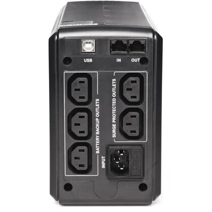 ИБП PowerCom Smart King Pro 700 ВА/ 560 Вт, 5*IEC 320 C13 (компьютерный), AVR, USB, RJ45/ RJ11 ( Аккумулятор 12 V/ 9,0 Ah*1)