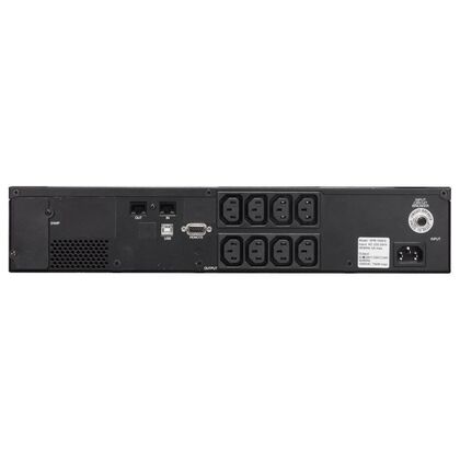 ИБП PowerCom Smart King Pro+ 2000 ВА/ 1800 Вт, 8*IEC 320 C13 (компьютерный), AVR, RS-232, USB ( Аккумулятор 12 V/ 9,0 Ah*2)