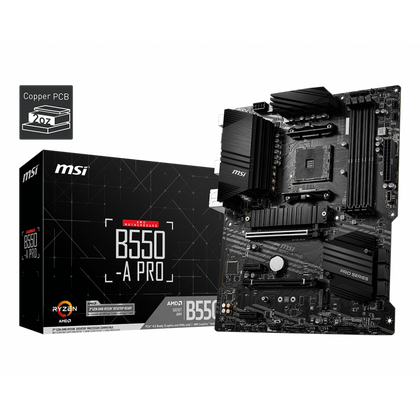 Материнская плата Msi sAM4: B550-A PRO