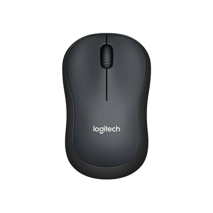 Мышь Logitech M220 SILENT оптическая, беспроводная, USB, офисная, бесшумный клик, черный (910-004878)