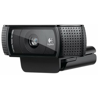 Web-камера Logitech C920 HD Pro 2 Мп, с микрофоном, черный (960-001055)