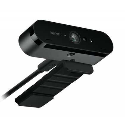 Web-камера Logitech BRIO B910HD 2 Мп, с микрофоном, черный (960-001106)
