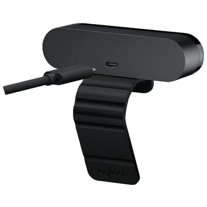 Web-камера Logitech BRIO B910HD 2 Мп, с микрофоном, черный (960-001106)