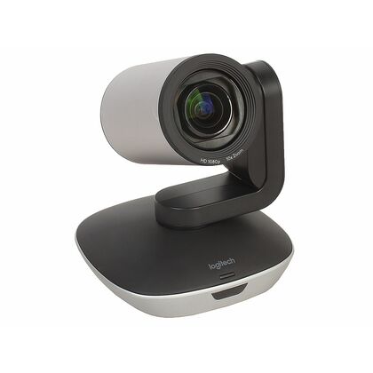 Web-камера Logitech ConferenceCam PTZ Pro 2 2 Мп, с микрофоном, черный/ серебристый (960-001186)