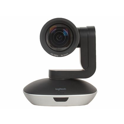 Web-камера Logitech ConferenceCam PTZ Pro 2 2 Мп, с микрофоном, черный/ серебристый (960-001186)