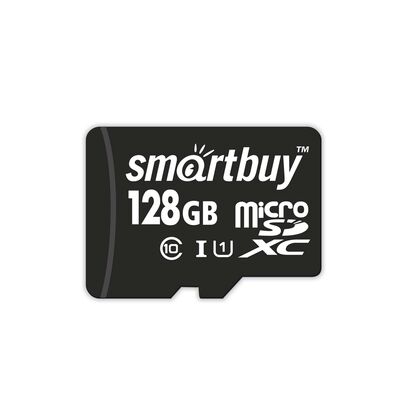 Карта памяти microSDXC 128Gb Smartbuy UHS-I Class 10 без адаптера (SB128GBSDCL10-00)