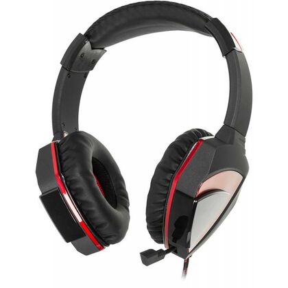 Наушники полноразмерные A4Tech Bloody G501 с микрофоном, игровые, USB, черный/ красный  (G501)