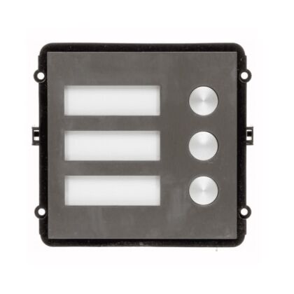 Модуль сборной вызывной панели с 3 кнопками Dahua DH-VTO2000A-B для видеодомофона