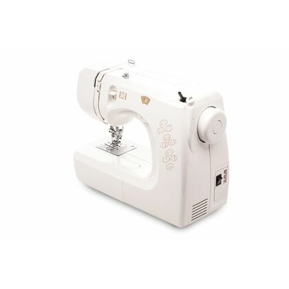 Швейная машина Comfort 12 белый (электромеханическая, челнок - вертикальный, швейных операций - 8, петля - полуавтомат)