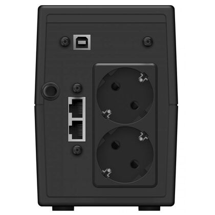 ИБП Ippon Back Power Pro II 650 ВА/ 360 Вт, 2*Schuko (Euro), AVR, USB  ( Аккумулятор 12 V/ 7,0 Ah*1)