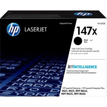 Картридж HP 147X  черный повышенной ёмкости 25200 стр (W1470X)