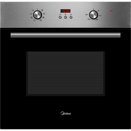 Электрический духовой шкаф Midea MO47001X серебристый ( объем - 70 л. t -250°)