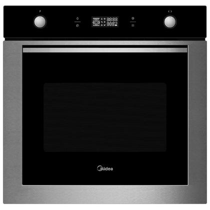 Электрический духовой шкаф Midea MO78100CGBX серебристый ( объем - 70 л. t -250°)