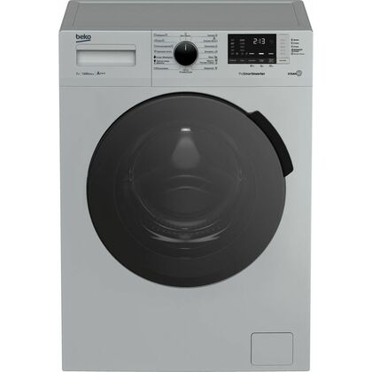 Стиральная машина фронтальная Beko RSPE78612S серебристый ( стирка - 7 кг, отжим - 1200 об/ мин)