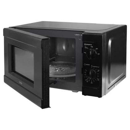 Микроволновая печь соло BBK 20MWS-709M/ B черный (700 Вт, объем - 20 л, управление: механическое)